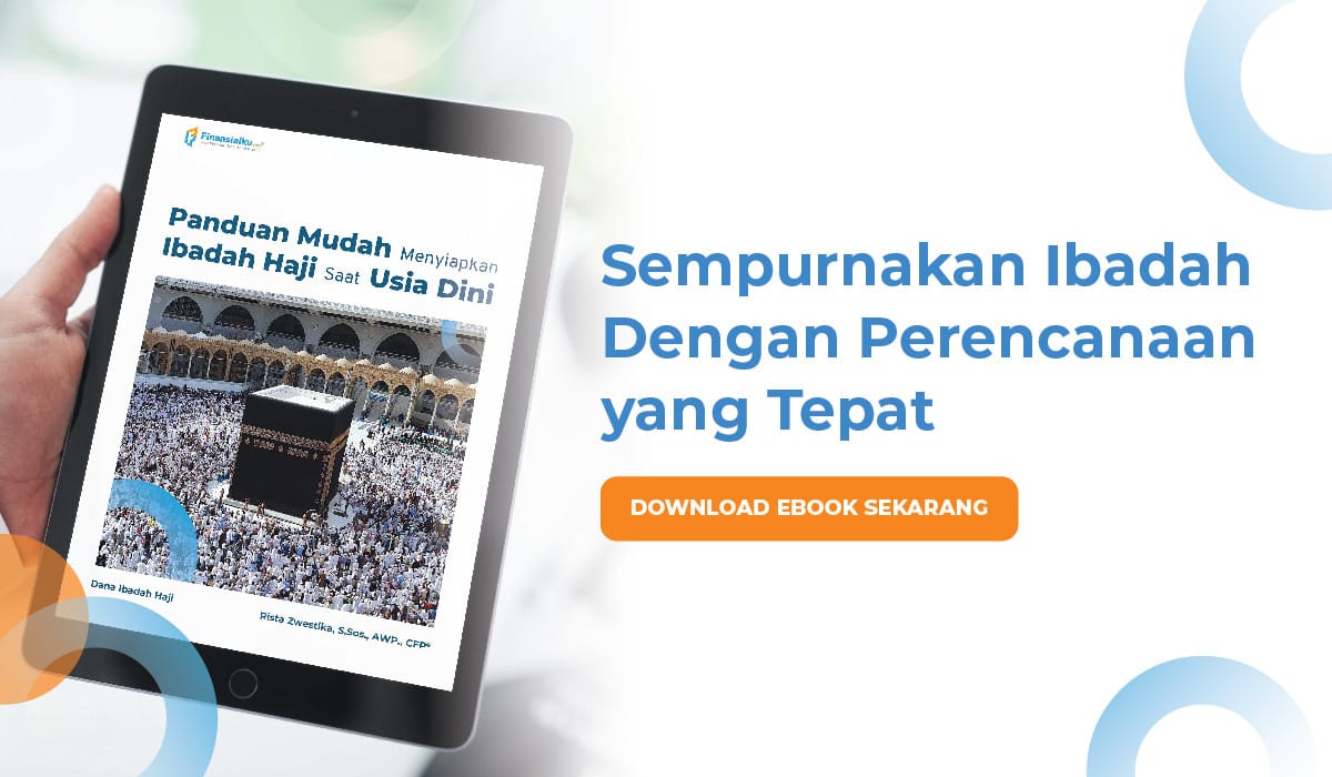 Banner Iklan Ebook Panduan Mudah Menyiapkan Ibadah Haji Saat Usia Dini - Web