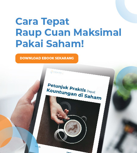 Spanduk Promosi E-Book Panduan Cara Mendapatkan Untung dari Saham - HP