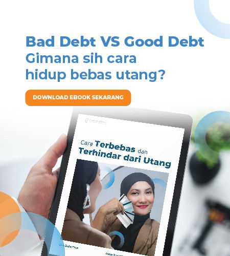 Banner Iklan Ebook Cara Terbebas dan Terhindar dari Utang - HP