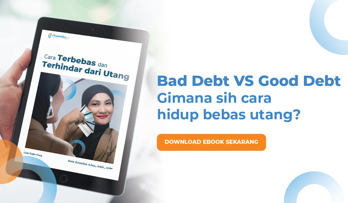 Banner Iklan Ebook Cara Terbebas dan Terhindar dari Utang - PC