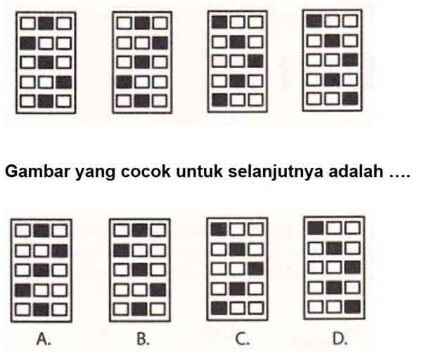 Psikotes Logika Deret Gambar - Quiz123