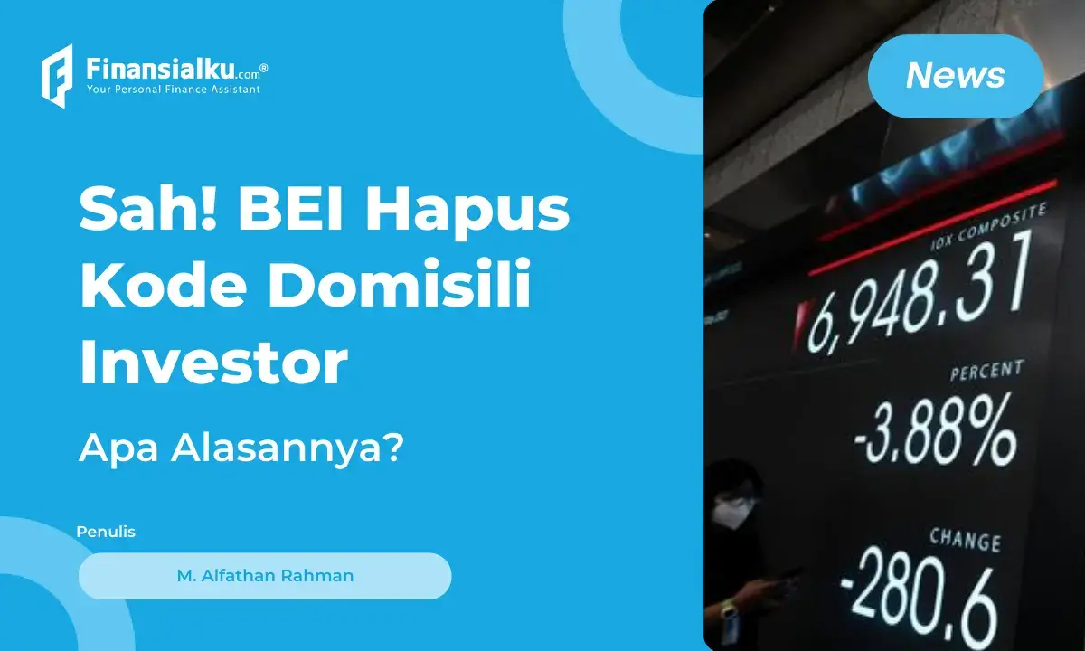 BEI Resmi Menutup Kode Domisili Investor