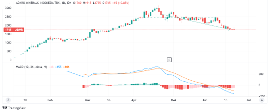 saham batu bara ADMR