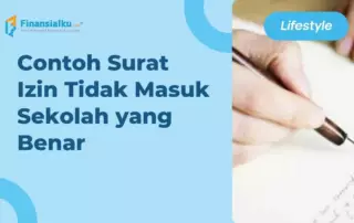 Contoh Surat Izin Tidak Masuk Sekolah