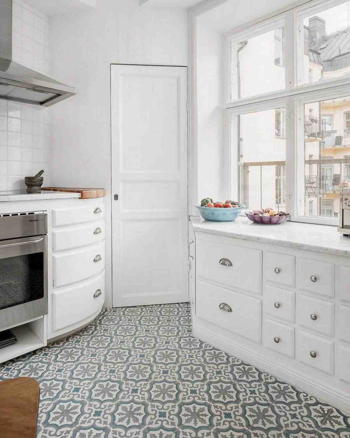 desain dapur minimalis lantai berpola desain dapur minimalis lantai berpola