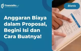 anggaran biaya dalam proposal berisi