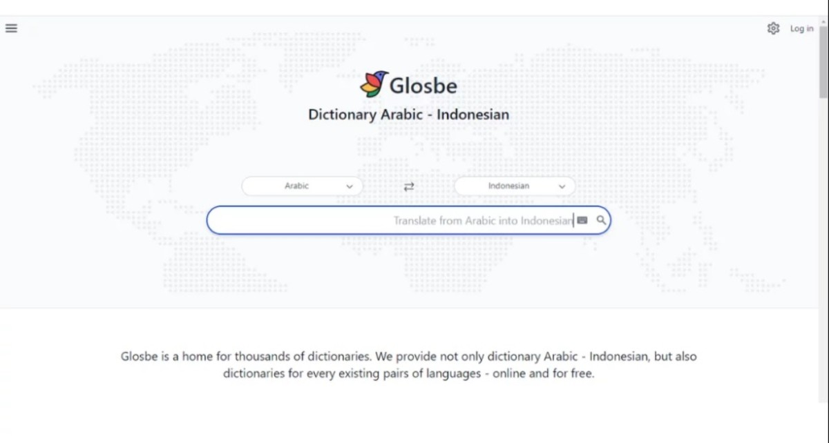 aplikasi translate arab indonesia _glosbe