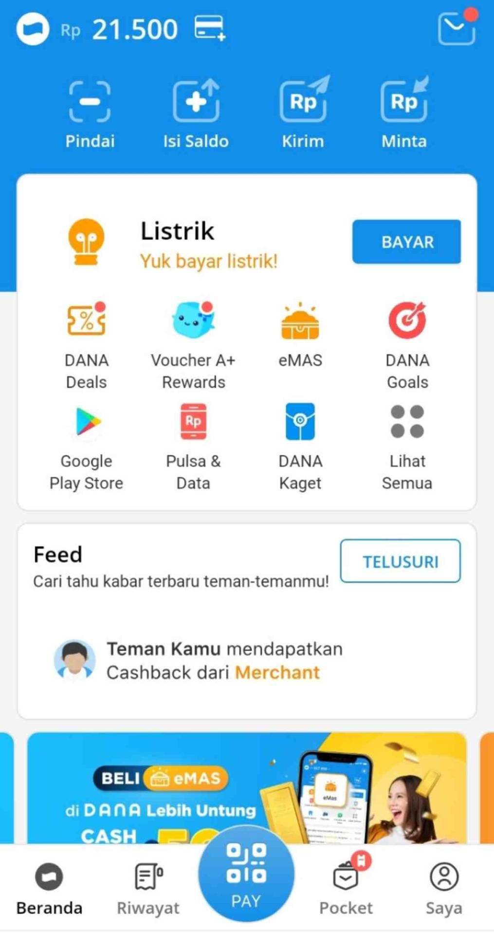 cara daftar akun dana 3