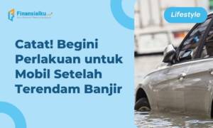 mobil terendam banjir