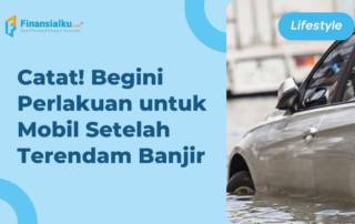 mobil terendam banjir