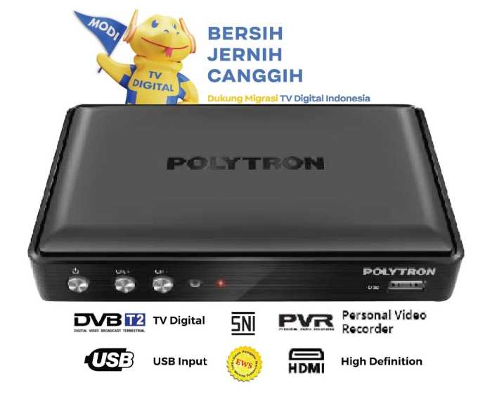 Cara Setting Set Top Box_Polytron