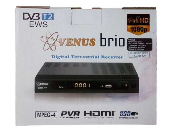 Cara Setting Set Top Box_Venus Brio Cara Setting Set Top Box_Venus Brio