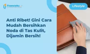 cara menghilangkan noda di tas kulit