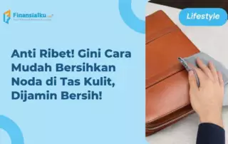 cara menghilangkan noda di tas kulit