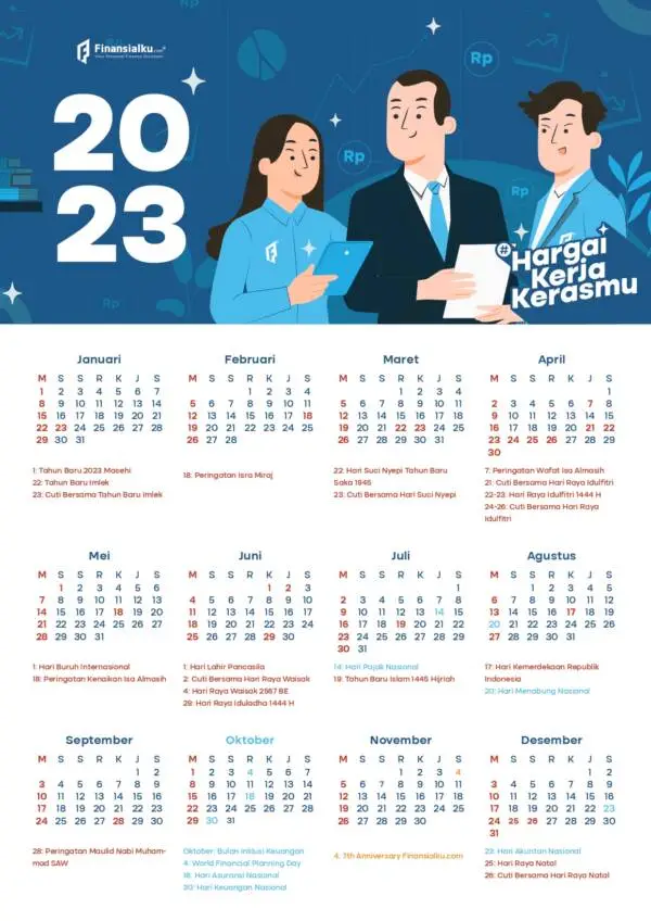 Kalender Libur dan Cuti Bersama Finansialku