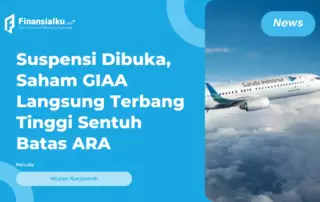 Yes! Suspensi Dibuka, Saham Garuda Indonesia Capai 9,8%