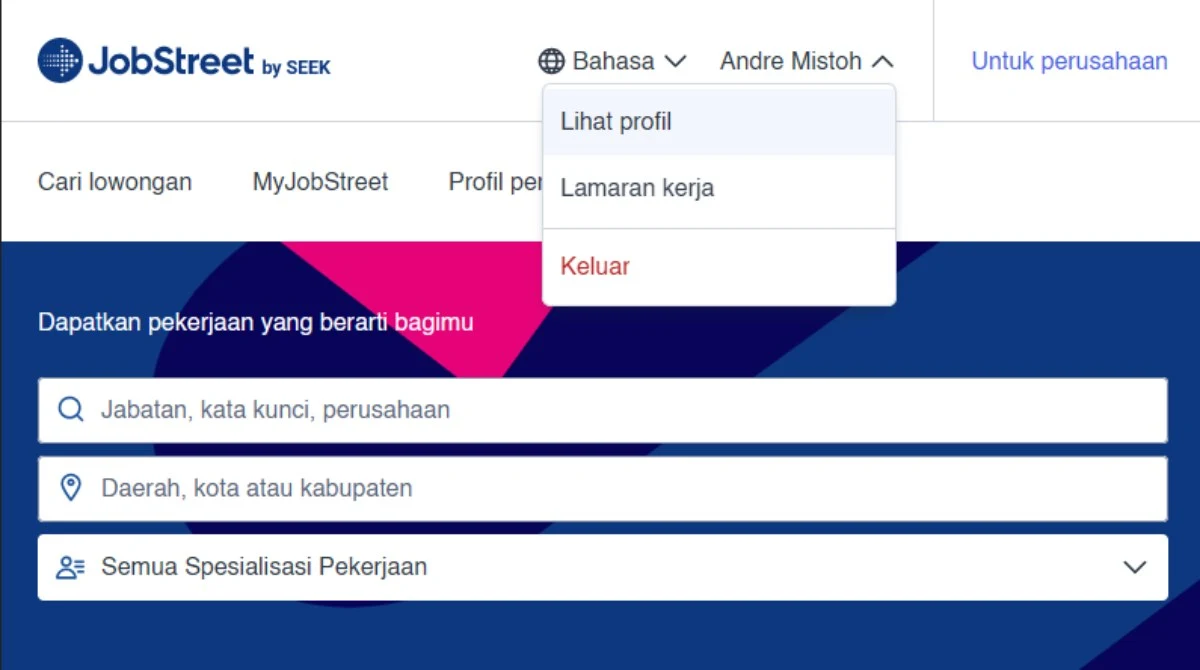 cara melamar di jobstreet_Mulai mengelola lamaran