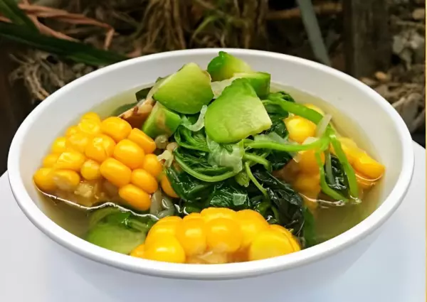 sayur untuk buka puasa_Sayur Bayam Bening