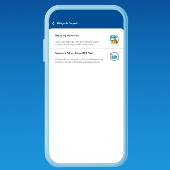 bunga deposito BCA_Memilih jenis e-Deposito