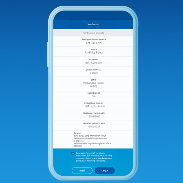 bunga deposito BCA_Verifikasi e-Deposito
