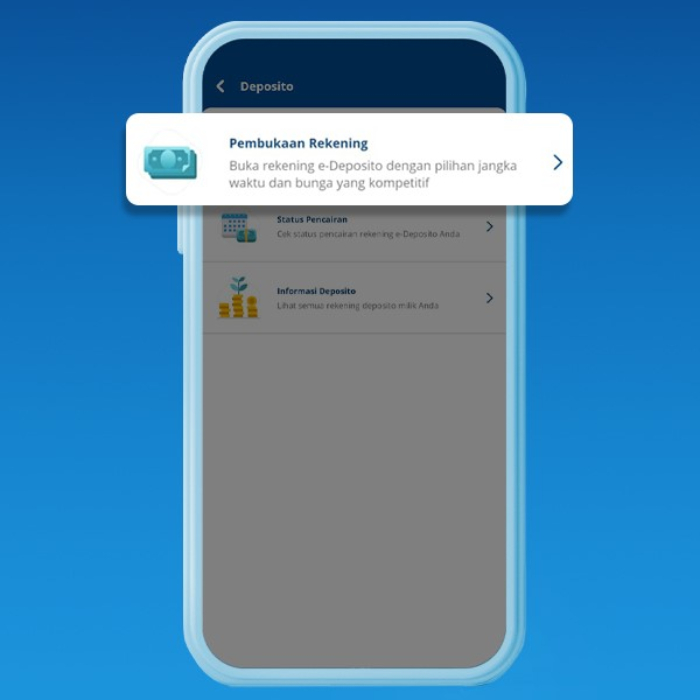 bunga deposito BCA_Memilih opsi pembukaan rekening e-Deposito BCA