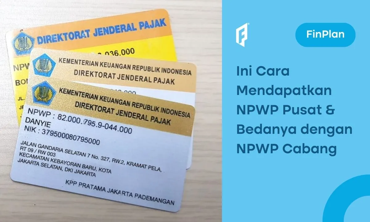 nomor npwp pusat