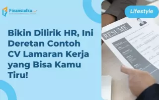 CV lamaran kerja