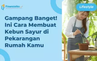 membuat kebun sayur di pekarangan rumah