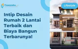desain rumah 2 lantai sederhana dan biaya