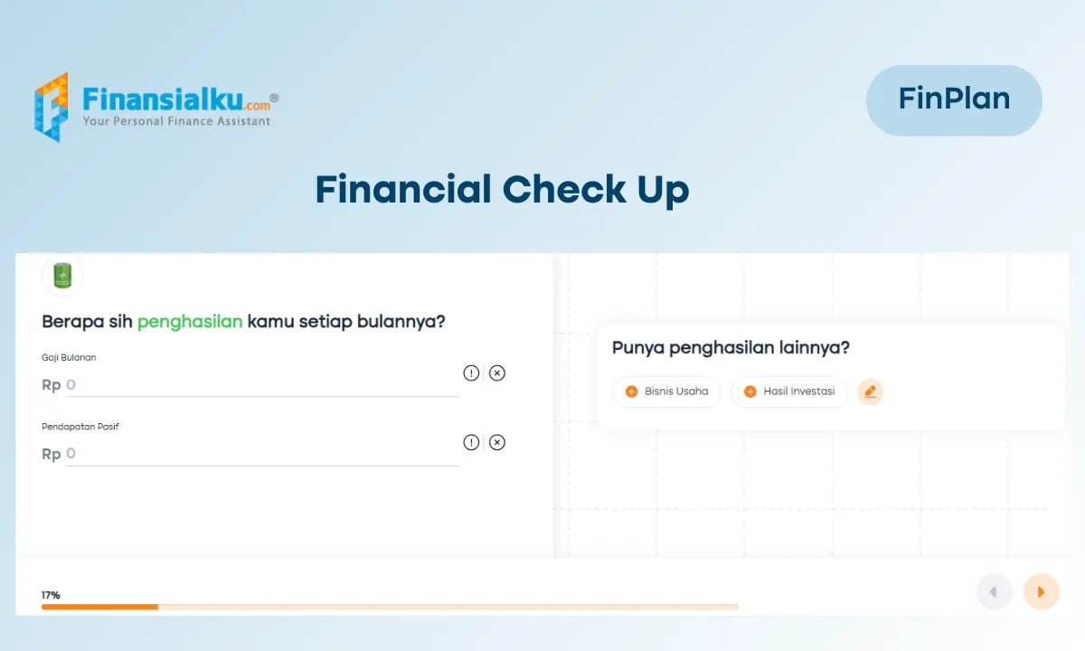 Mengecek kesehatan finansial