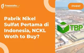 Menilik Prospek NCKL, Pabrik Nikel Sulfat Pertama di Indonesia