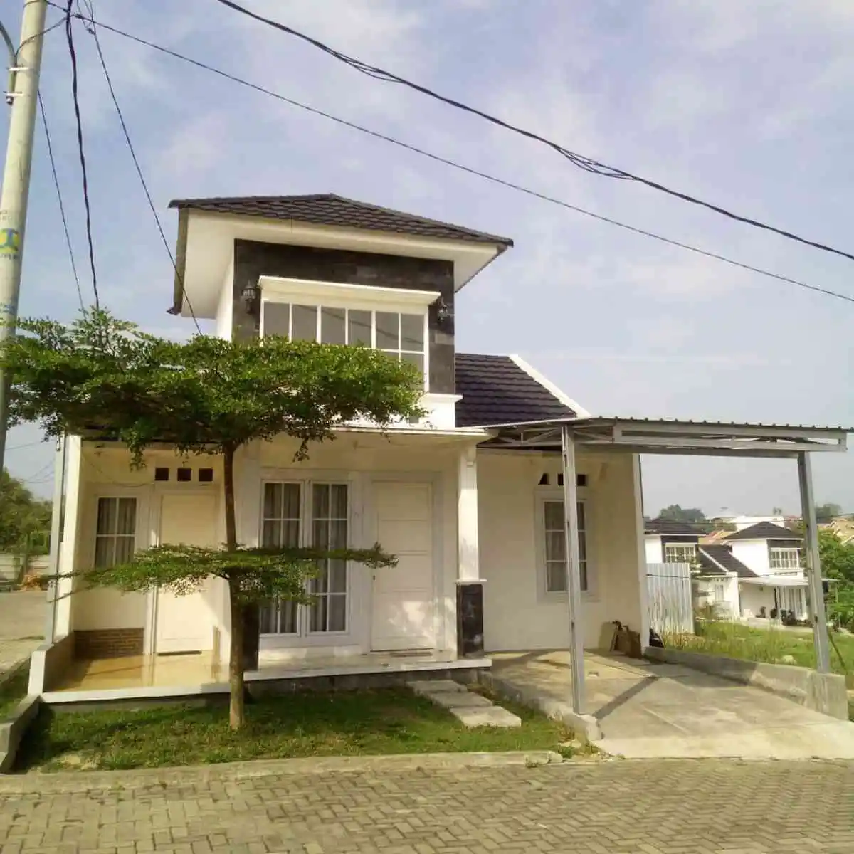 desain rumah 2 lantai sederhana dan biaya_Contoh desain rumah 2 lantai tipe 45