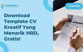 Download Template CV Kreatif Yang Menarik HRD (Gratis)