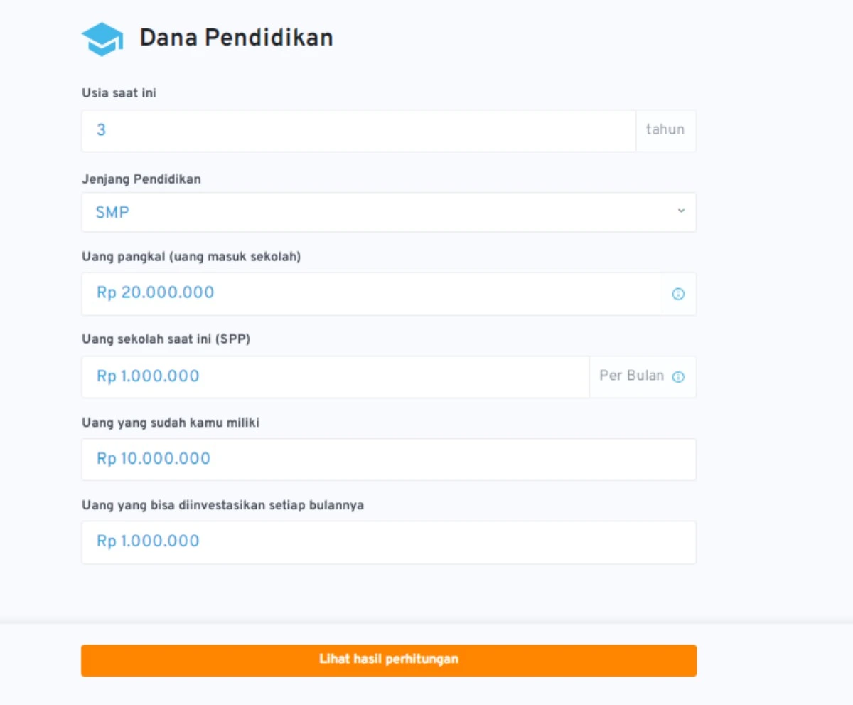 dana pendidikan anak_Simulasi Dana Pendidikan 1 (isi informasi)