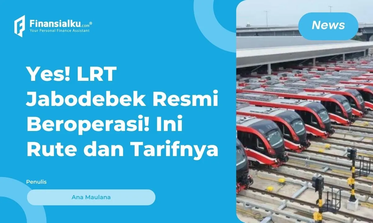 LRT Jabodebek Resmi Beroperasi, Segini Tarif dan Tahapannya