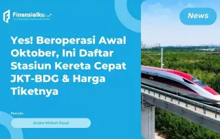 Kereta Cepat Jakarta Bandung Diuji Coba