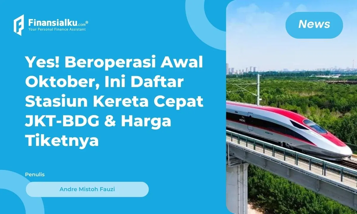 Kereta Cepat Jakarta Bandung Diuji Coba