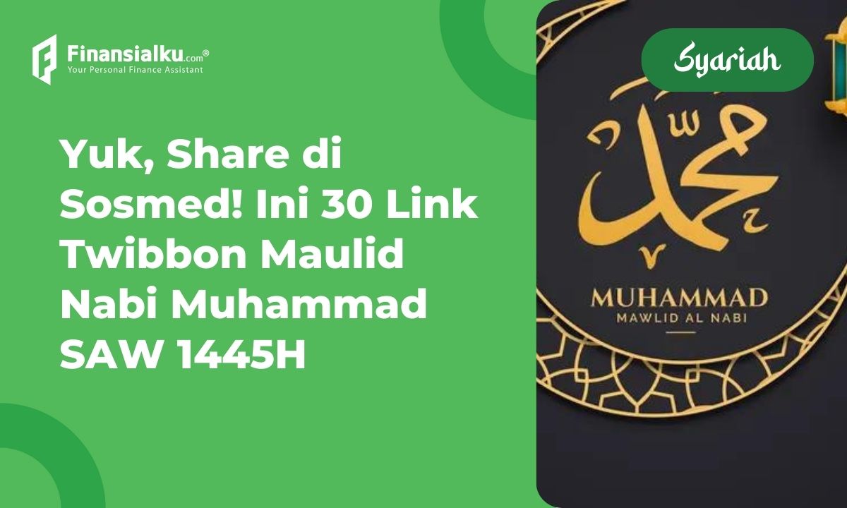 30 Link Twibbon Untuk Merayakan Maulid Nabi 1445H Tahun 2023