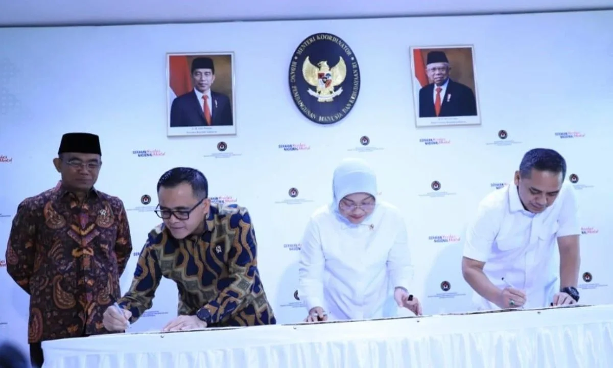 Penandatanganan Keputusan Bersama tentang Hari Libur Nasional dan Cuti Bersama Tahun 2024