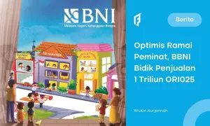 Bank Negara Indonesia (BBNI) Bidik Penjualan ORI025 Capai Rp1 Triliun