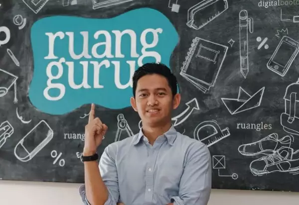 Belmas devara, pebisnis muda, ruangguru