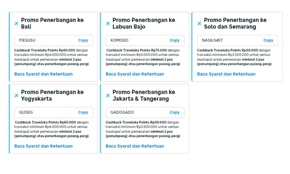 tiket promo 2024