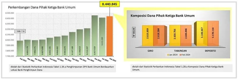 Kinerja DPK Umum Februari 2024