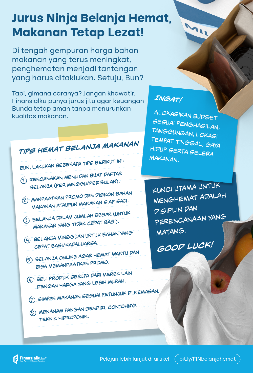 tips hemat belanja makanan
