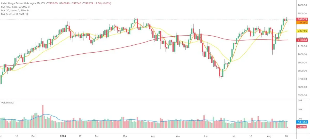 data market 19 agustus 2024