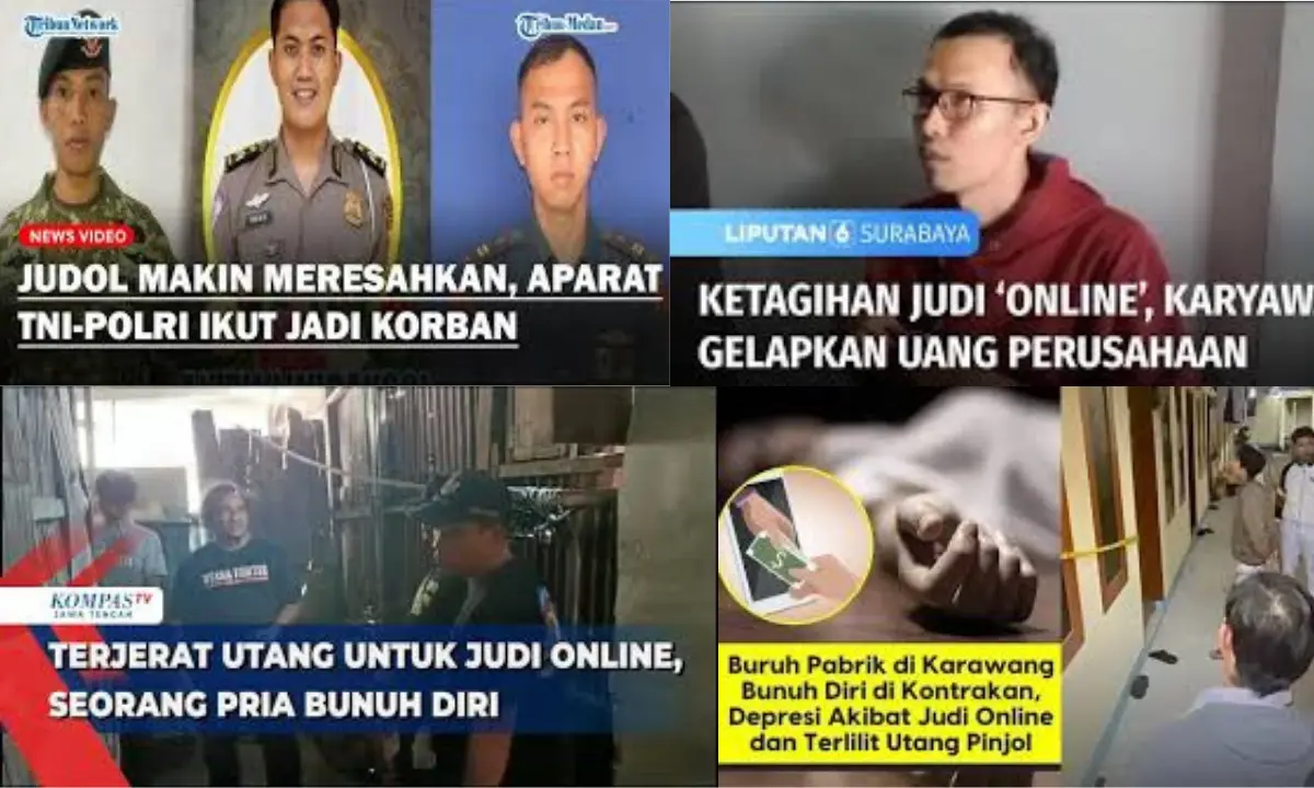 Kasus bunuh diri judi online
