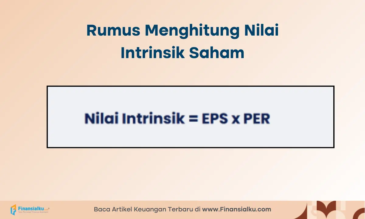 rumus nilai intrinsik saham