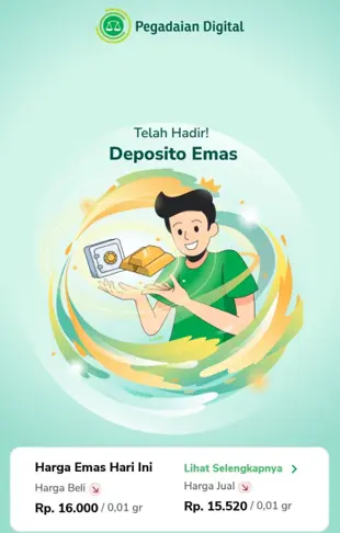 bank emas di indonesia