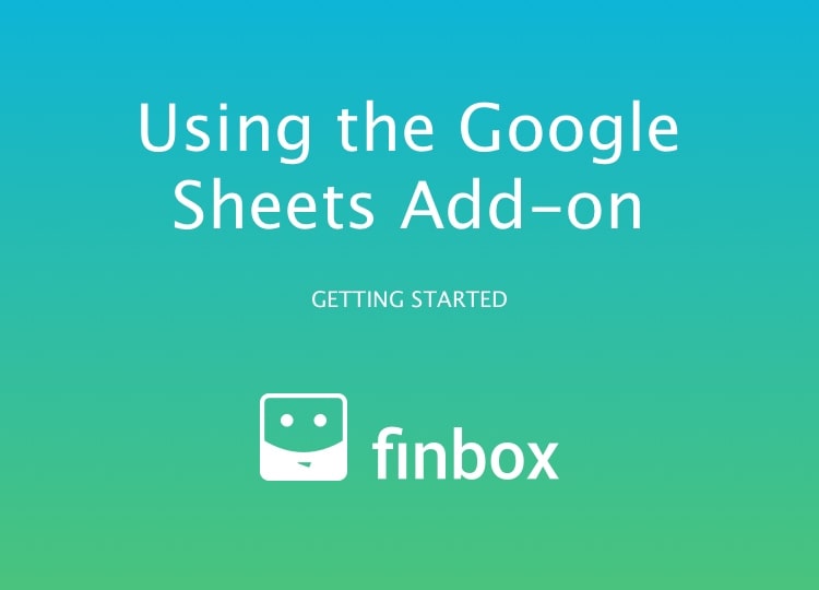 Using the Google Spreadsheets Add-on