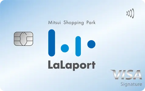 中國信託銀行 Mitsui Shopping Park LaLaport聯名卡